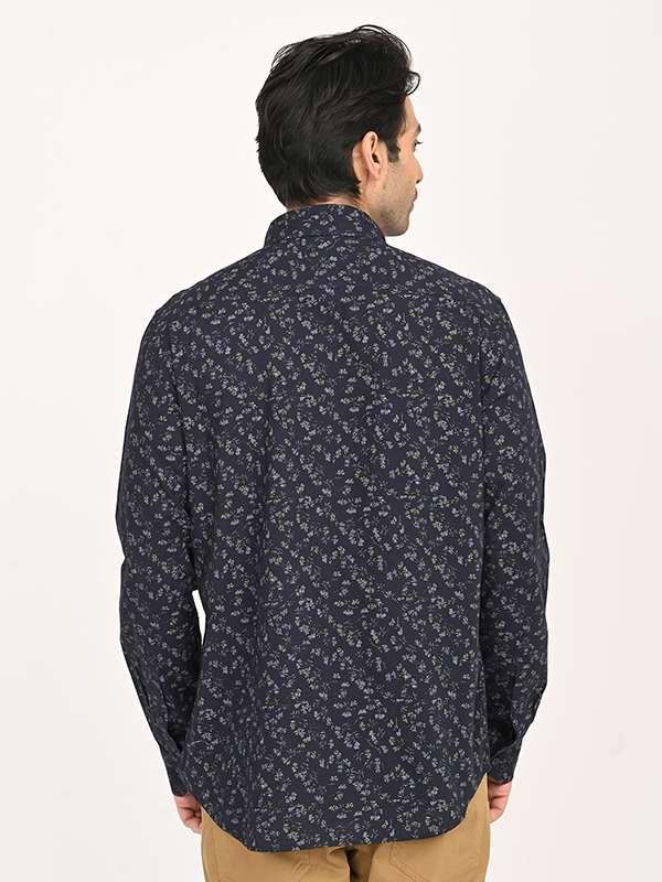 Men's Printed Full Sleeves Cotton Shirt - Image 4
