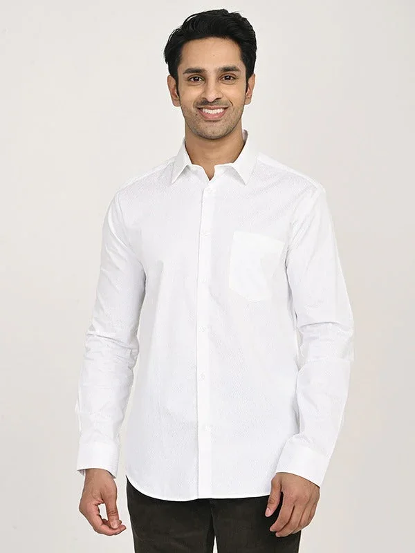 Men's Printed Full Sleeves Cotton Shirt