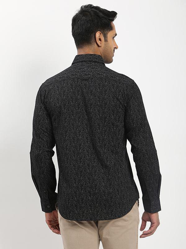 Men's Printed Full Sleeves Polyester Blend Shirt - Image 5