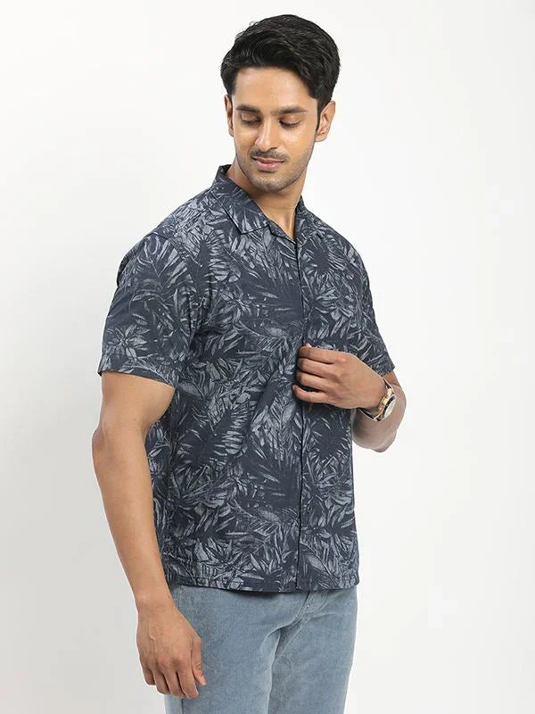 Men's Printed Half Sleeves Cotton Shirt - Image 2