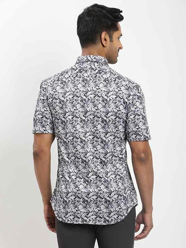 Men's Printed Half Sleeves Cotton Shirt - Image 5