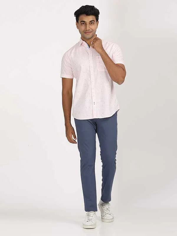 Men's Printed Half Sleeves Cotton Shirt - Image 3