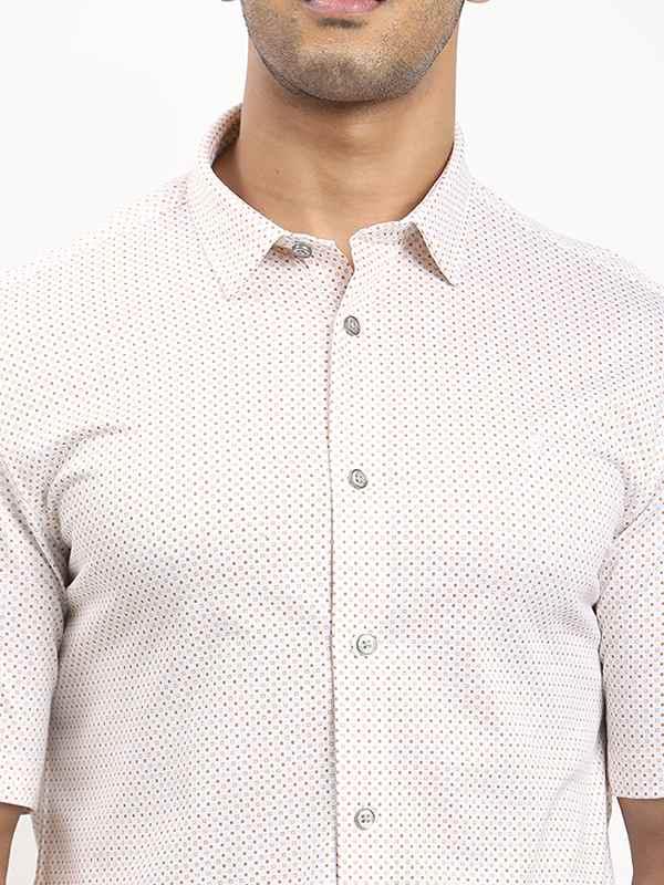 Men's Printed Half Sleeves Cotton Shirt - Image 3