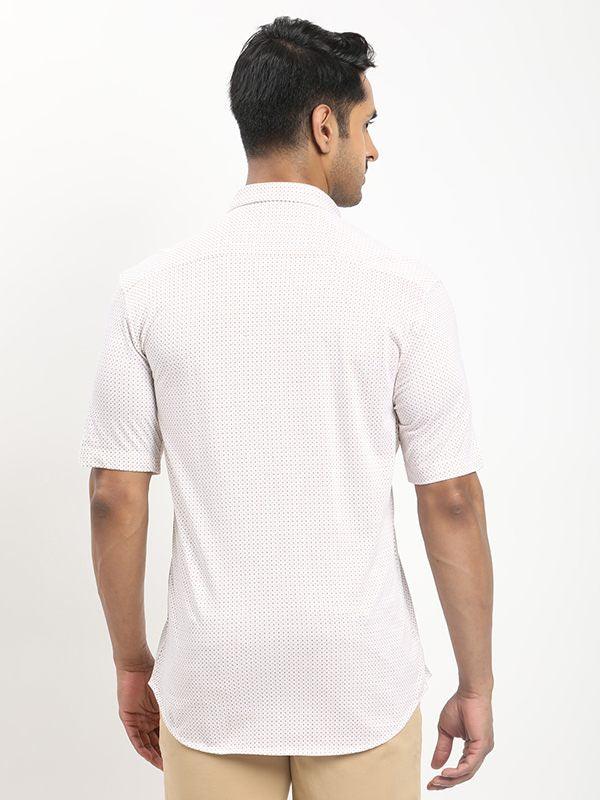 Men's Printed Half Sleeves Cotton Shirt - Image 5