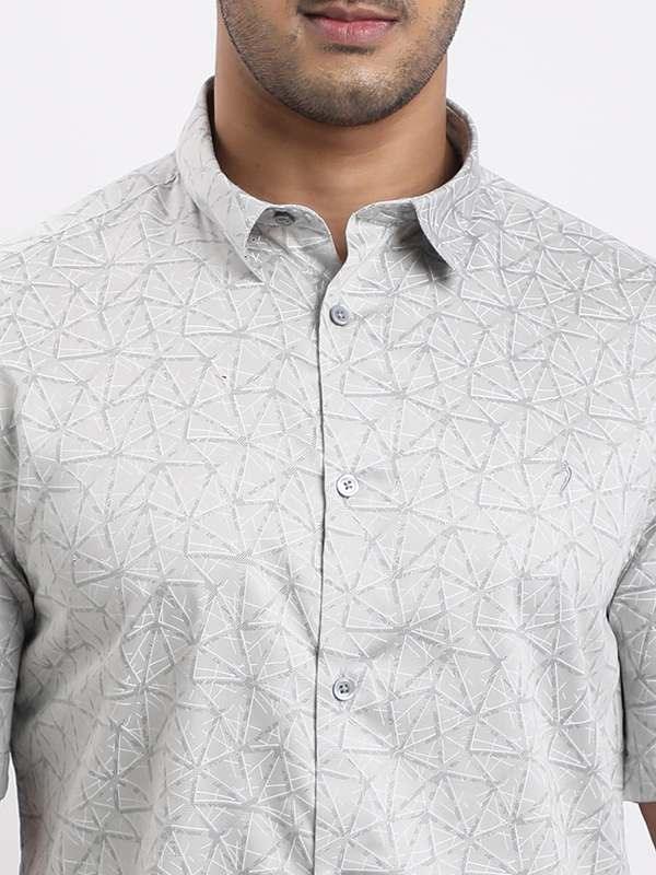 Men's Printed Half Sleeves Cotton Shirt - Image 3