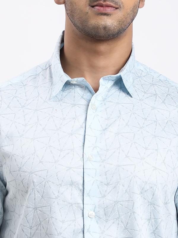 Men's Printed Half Sleeves Cotton Shirt - Image 8