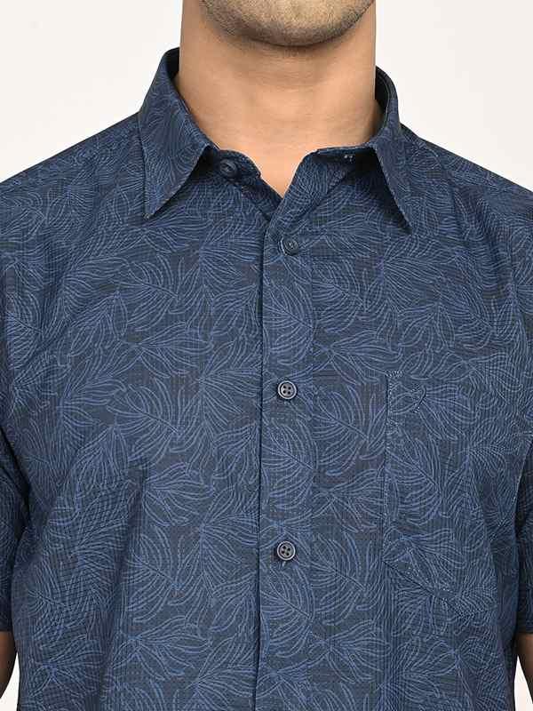 Men's Printed Half Sleeves Polyester Shirt - Image 8
