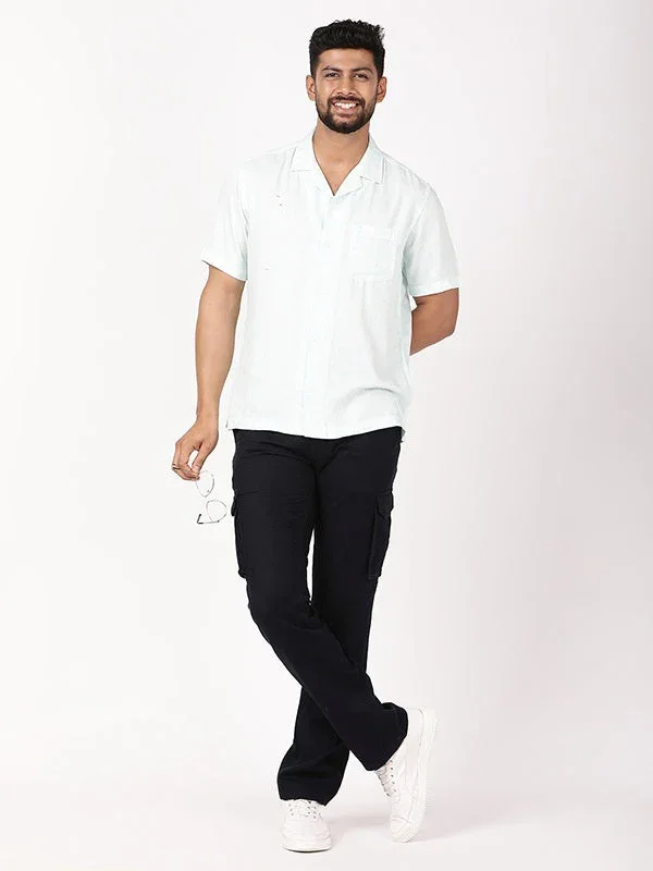 Men's Printed Half Sleeves Rayon Blend Shirt - Image 5