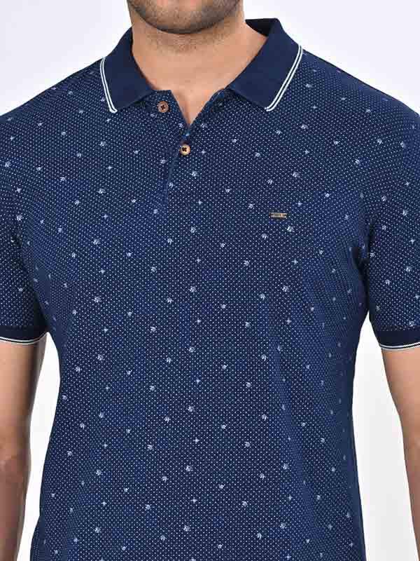 Men's Printed Polo T-Shirt - Image 3