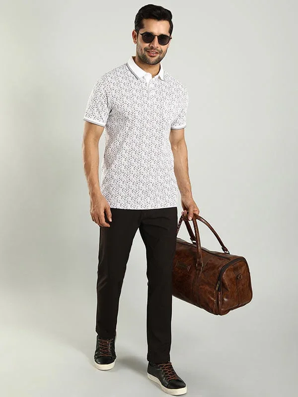Men's Printed Polo T-Shirt - Image 8