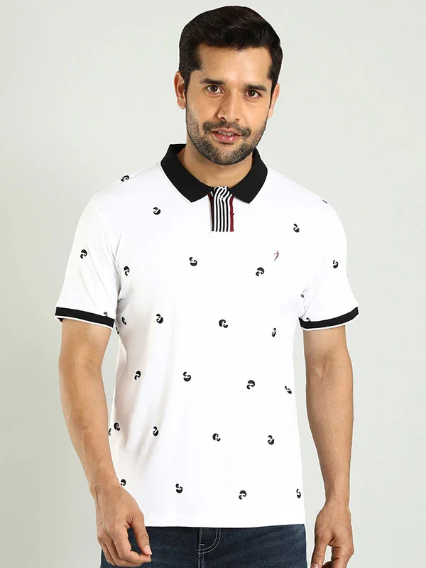 Men's Printed Polo T-Shirt - Image 6