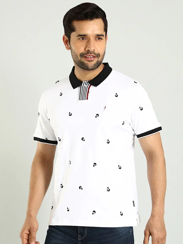Men's Printed Polo T-Shirt - Image 7
