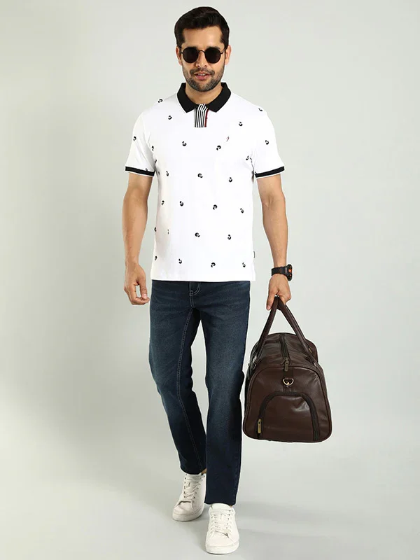 Men's Printed Polo T-Shirt - Image 8