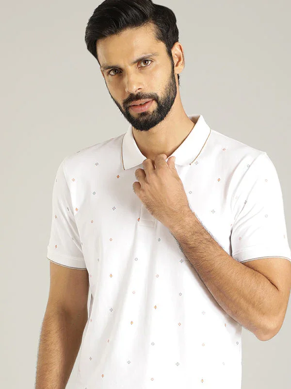 Men's Printed Polo T-Shirt