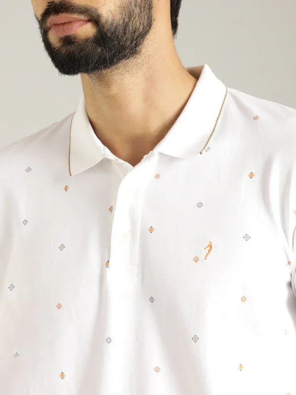 Men's Printed Polo T-Shirt - Image 4