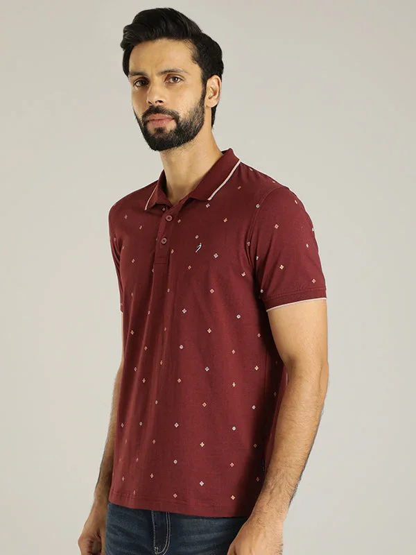 Men's Printed Polo T-Shirt - Image 6