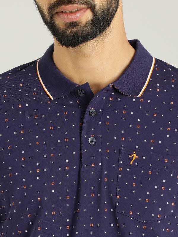 Men's Printed Polo T-Shirt - Image 2
