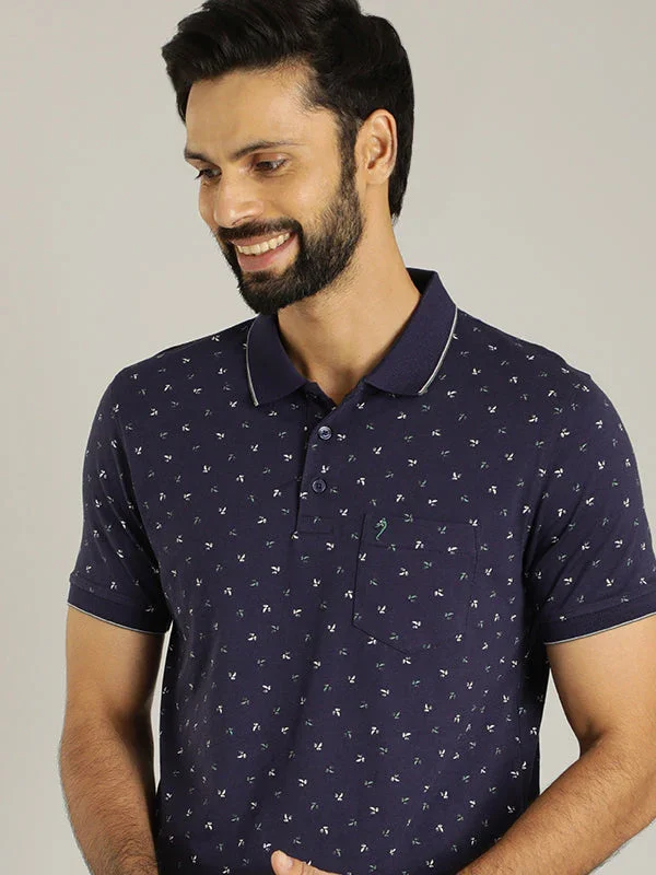Men's Printed Polo T-Shirt