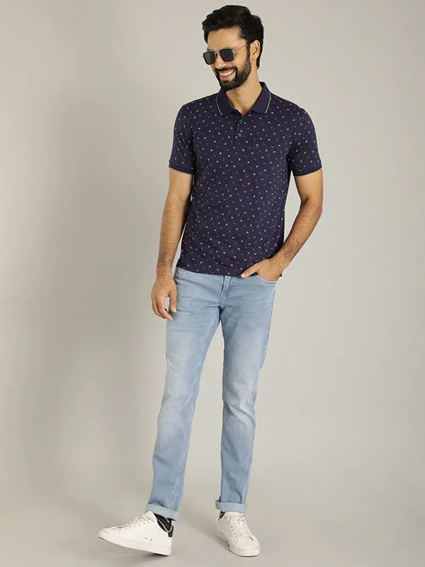 Men's Printed Polo T-Shirt - Image 2