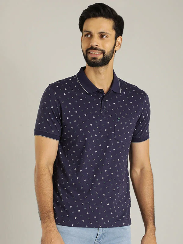 Men's Printed Polo T-Shirt - Image 4