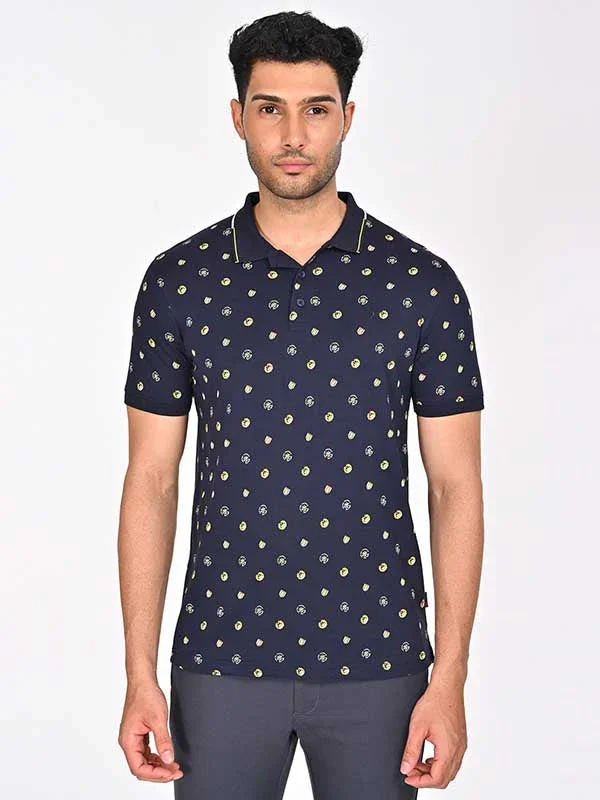 Men's Printed Polo T-Shirt