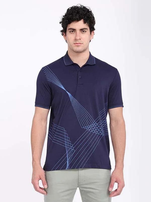 Men's Printed Polo T-Shirt