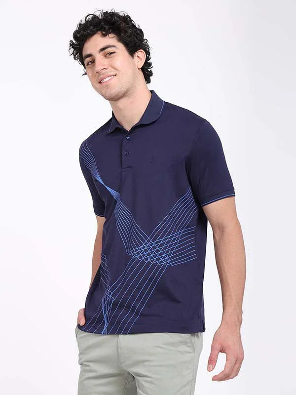 Men's Printed Polo T-Shirt - Image 2