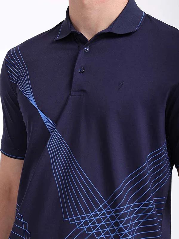 Men's Printed Polo T-Shirt - Image 3