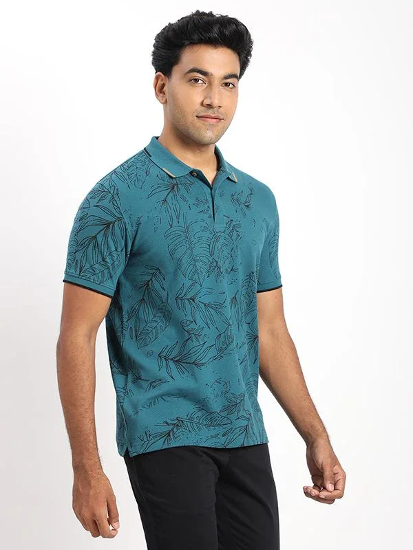 Men's Printed Polo T-Shirt - Image 2