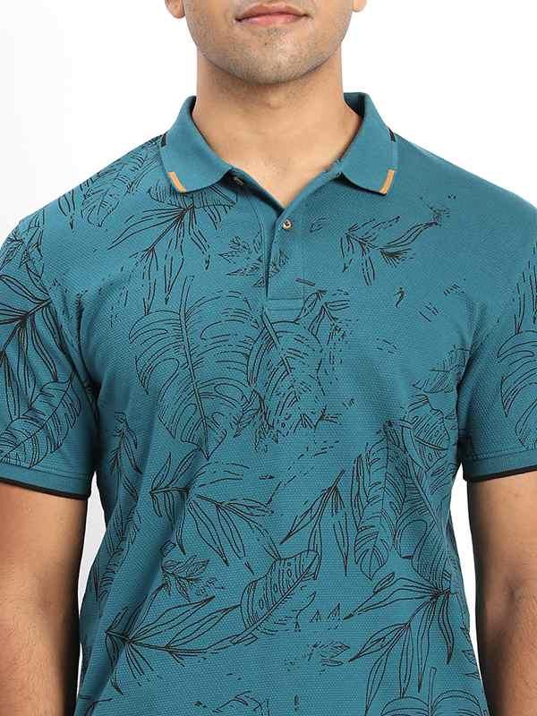Men's Printed Polo T-Shirt - Image 3