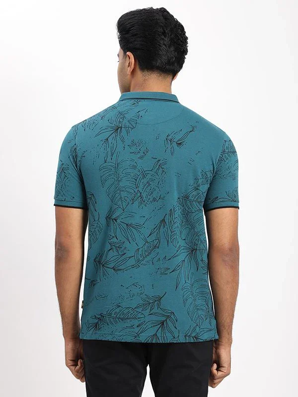 Men's Printed Polo T-Shirt - Image 4