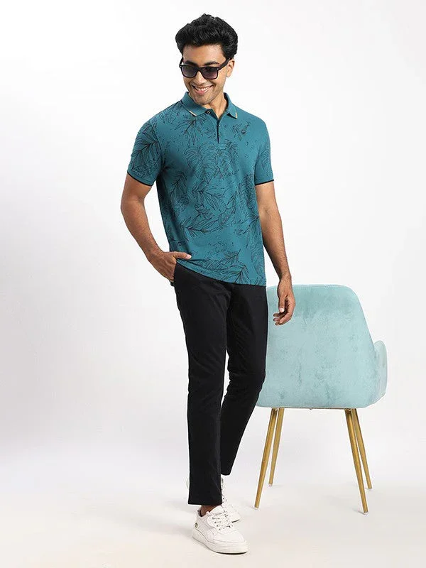 Men's Printed Polo T-Shirt - Image 5