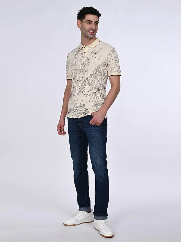 Men's Printed Polo T-Shirt - Image 3