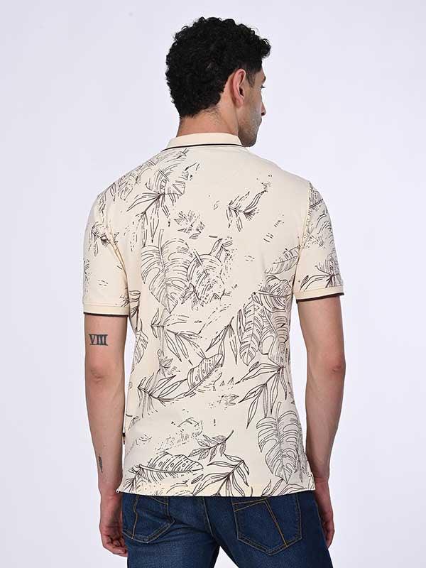 Men's Printed Polo T-Shirt - Image 4