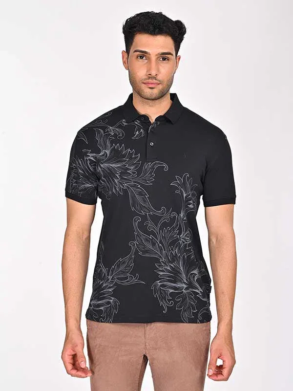 Men's Printed Polo T-Shirt