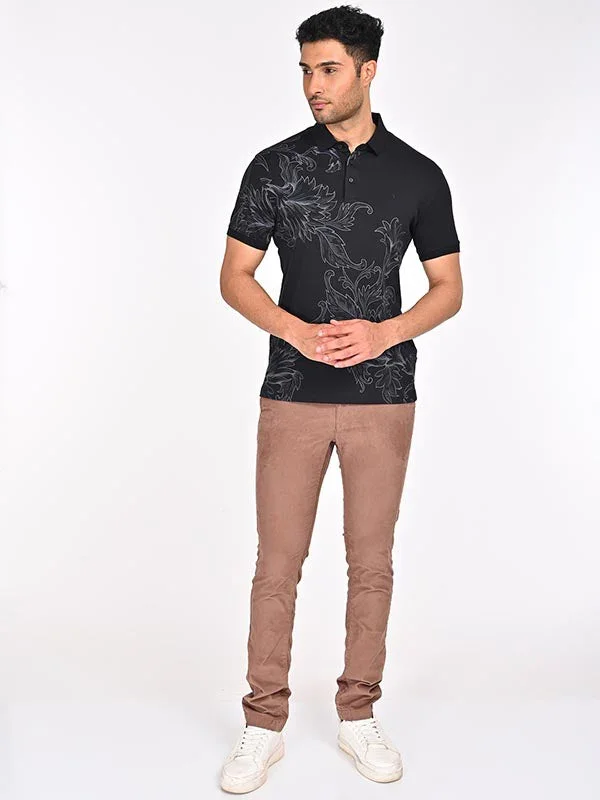 Men's Printed Polo T-Shirt - Image 4