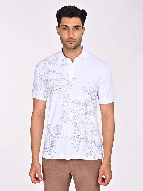 Men's Printed Polo T-Shirt - Image 5