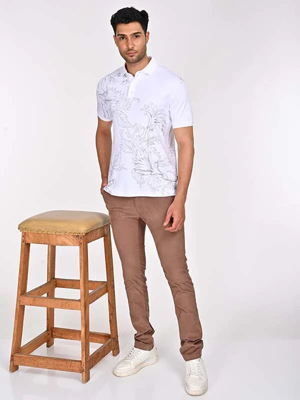 Men's Printed Polo T-Shirt - Image 8
