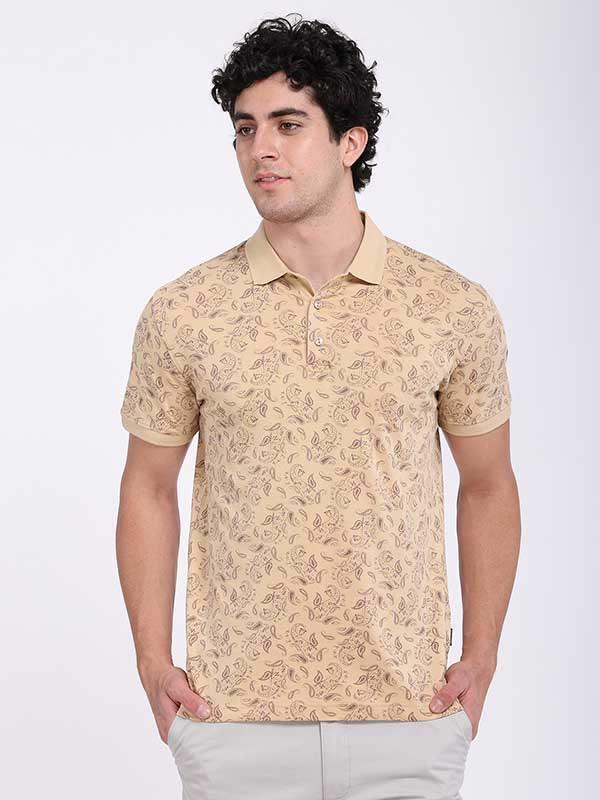 Men's Printed Polo T-Shirt