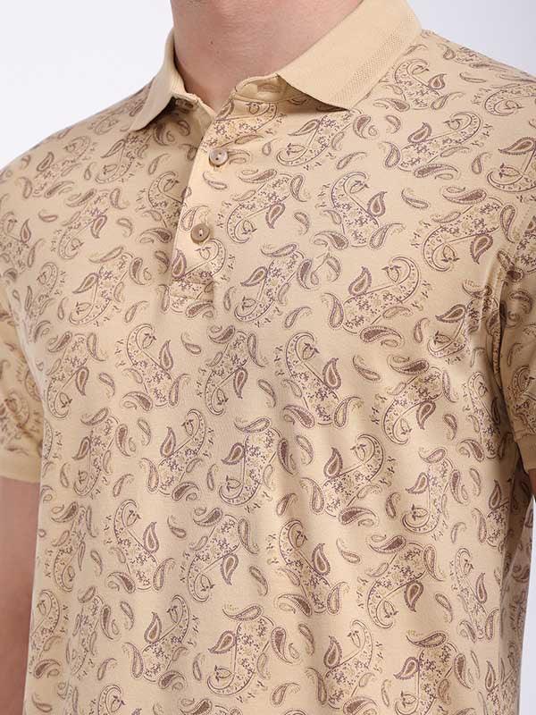 Men's Printed Polo T-Shirt - Image 3