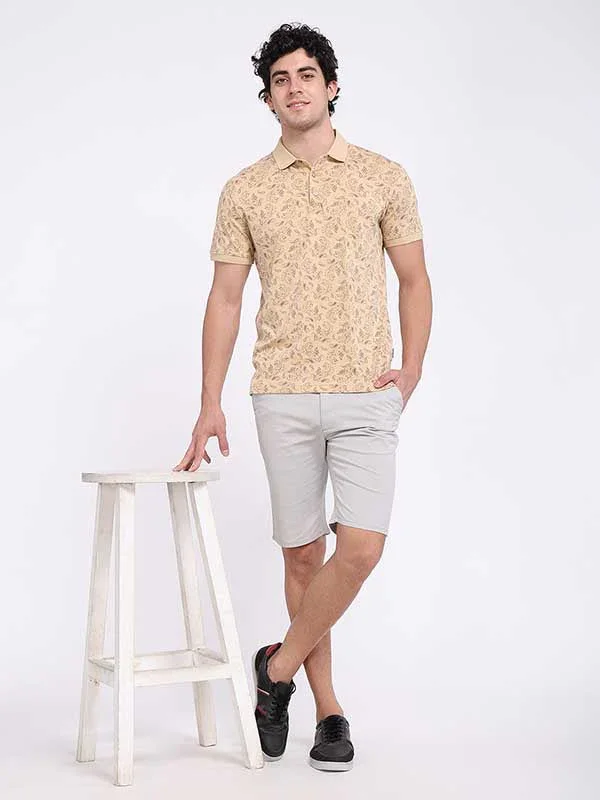 Men's Printed Polo T-Shirt - Image 4