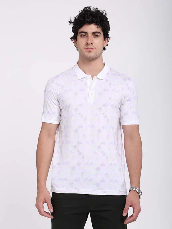 Men's Printed Polo T-Shirt