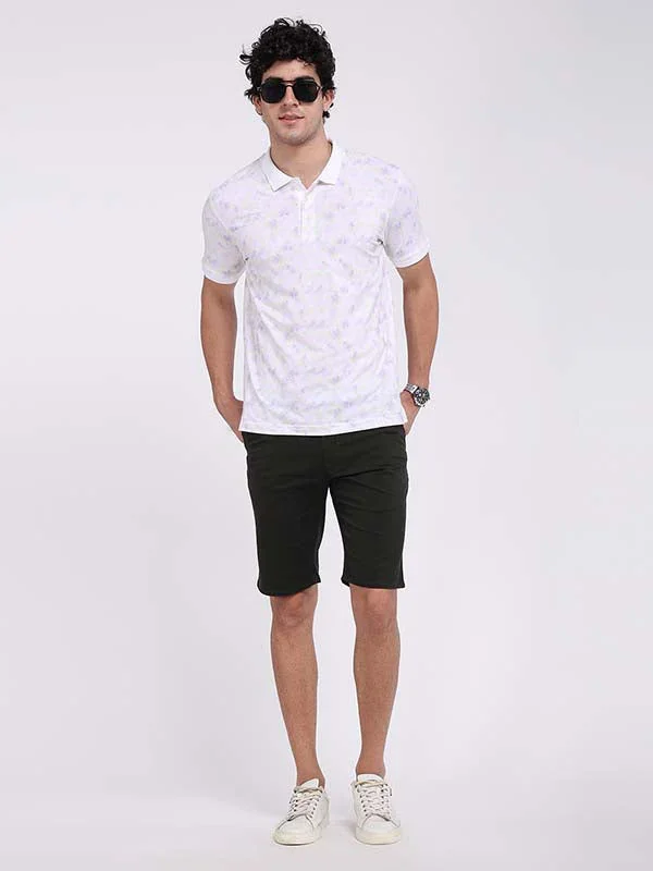 Men's Printed Polo T-Shirt - Image 4