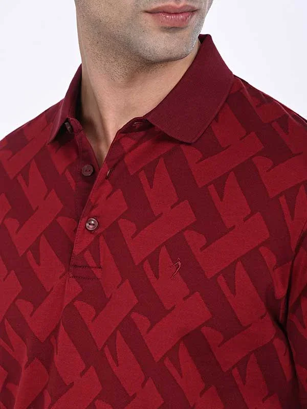 Men's Printed Polo T-Shirt - Image 2