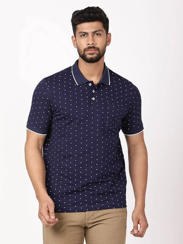 Men's Printed Polo T-Shirt