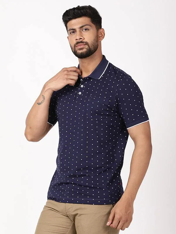 Men's Printed Polo T-Shirt - Image 2