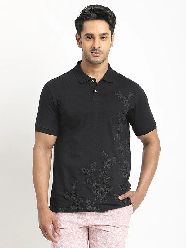 Men's Printed Polo T-Shirt