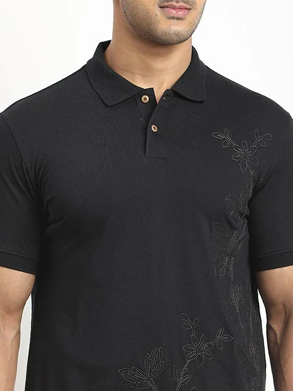 Men's Printed Polo T-Shirt - Image 3
