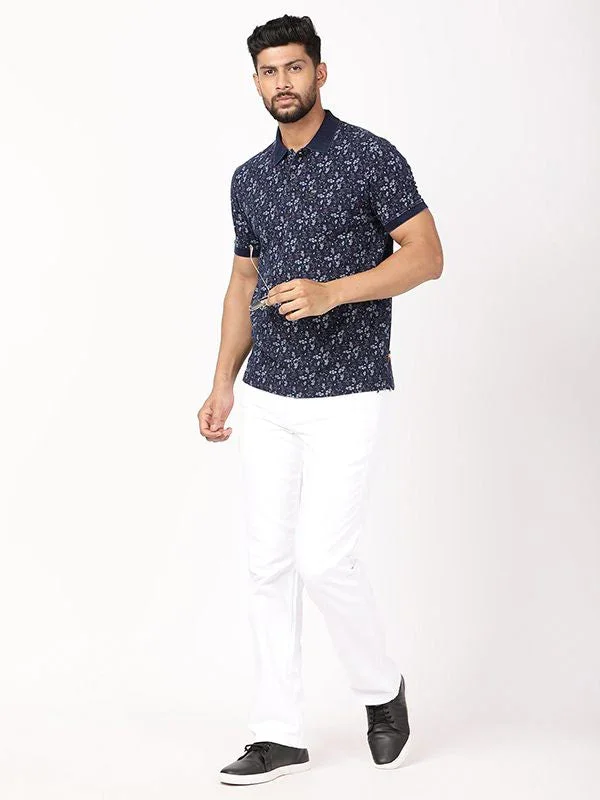 Men's Printed Polo T-Shirt - Image 5