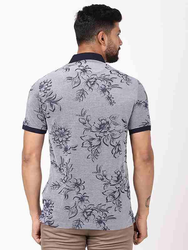 Men's Printed Polo T-Shirt - Image 4